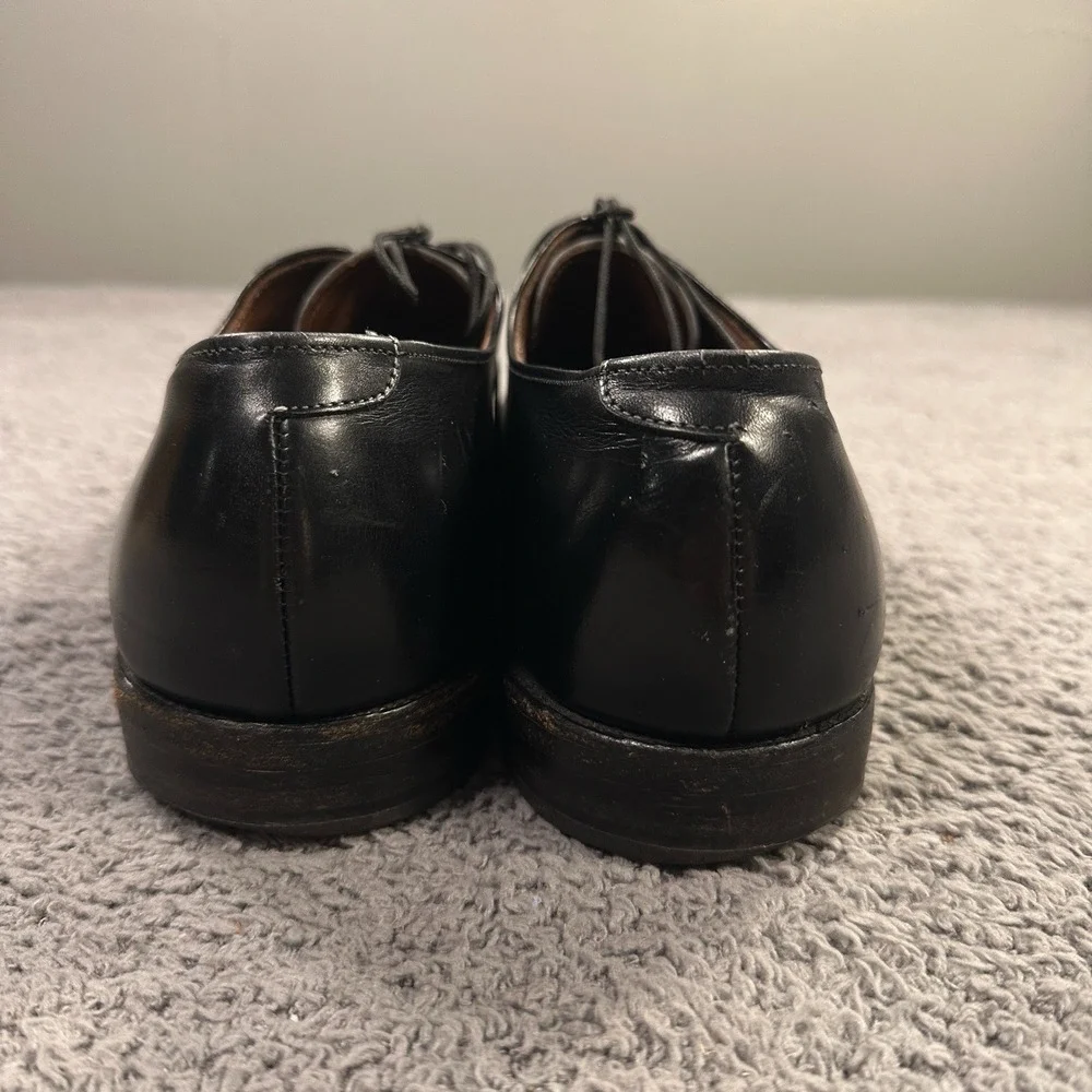 Allen Edmonds Fifth Avenue Shoes‎ Mens 13 B Black Leather Cap Toe Oxford Derby
